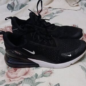 Nike Air Max 270 Black and White Men's Athletic Shoes